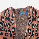 Day Trip | Long Sleeve Knit Cardigan Cheetah Print | Brown | Women's | M Photo 1