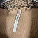 Free People | Brown Snakeskin Button Front Denim Style Jacket XS Photo 3