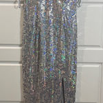 Adrianna Papell Vintage Y2K  evening Sequined Sleeveless Maxi Dress 4 NWT Photo 0