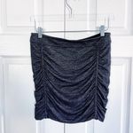 Athleta  Ruched Mini Space Dye Gray Skirt Photo 3