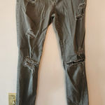 Hollister  low rise super skinny gray pants size 3 regular Photo 0