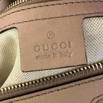 Gucci Boston Joy Leather Bag Beige Tan Photo 3