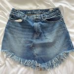 Free People Denim Miniskirt Photo 0