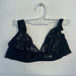 Simone Perele Black Lace Plunge Bra 36C Size undefined Photo 3