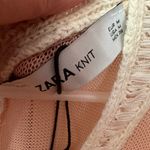 ZARA  Pink Knitwear Oversized Tunic Coverup Sweater Photo 12