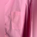 SKIMS  Pink Button Down Long Sleeve Poplin Button Shirt Pink M Oversized Sleep. Photo 4