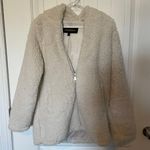 Madden NYC White Sherpa Jacket Photo 1