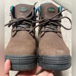 HYTEST WOMEN'S AMBER DIRECT ATTACH
STEEL TOE 6" WORK BOOT Brown Size 7.5 Photo 6