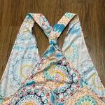 Luli Fama  Cover Up Womens Medium Sexy Back Mini Dress Tunic Tank Plunge Photo 7