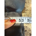 Liz Claiborne Women's  Gray Satin Long Sleeve Jumpsuit Size 4 Photo 5