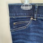 Spanx Womens Flare Denim Jeans Blue Stretchy Comfortable Size M Photo 3