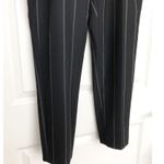 VERO MODA Striped Tailored Pants Black 10 Photo 4