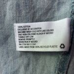 Mossimo Chambray Sleeveless Romper Floral Blue Embroidery Women’s M COASTAL Size M Photo 8