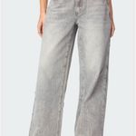 Edikted  Magda Jeans Low-Rise Gray Photo 0
