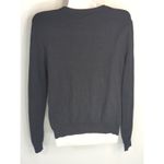 Ralph Lauren  Black/White Silk Blend Polka Pearl Button Cardigan Sweater Women M Photo 2