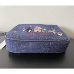 Talbots NWT  Party Animals Navy Speckled Small Wristlet Christmas Embroidered Bag Photo 6