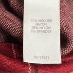 J. Jill, women’s Small,‎ buffalo plaid midi short sleeve, dress, with pockets Red Photo 1