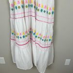 Simply Southern Maxi Dress Womens XXL White Embroidered Turtle Flowers Boho New Photo 5