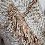 Chico's  Nikita tweed inspired fringe cardigan size 1 (medium) Photo 4