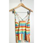 kim rogers  Swimwear Womens Tankini Multicolor Adjustable Strap Size Large Photo 3