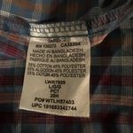 Wrangler Wrancher size Large plaid pearl button long sleeve work wear sh… Photo 8