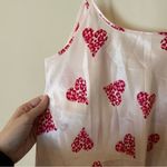 Vintage Intimates Pink Heart Lingerie Slip Dress Valentines Romantic Feminine Size M Photo 2