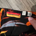 Superdry  size 6 floral linen blend shorts Photo 6