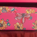 Trina Turk Pink Wallet with Floral Design Photo 1