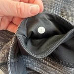 Lululemon Black / Grey Marled Capri Leggings Photo 9