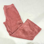 American Eagle  Pink Corduroy Wide Leg Pants Photo 0