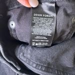 NWT Denim Forum 90s boyfriend black eyeliner raw hem mini shorts high waisted 29 Photo 8