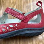 Jbu  by Jambu Bellerose Red Mary Jane Flat Memory Foam NWT - Size 7 Photo 6