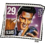 Vintage World T's 1992 Elvis Postage Stamp Shirt‎ White Size M Photo 1