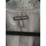 Eileen Fisher Textured Metallic Brocade Kimono Jacket Women L G Photo 3