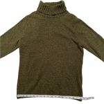 L.L.Bean  Green Turtleneck Sweater Thick Photo 4