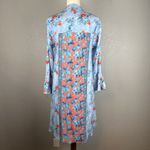 Tolani Feathers By Womens Emilia Dress S Small Blue Orange Floral Modal Pockets Photo 4