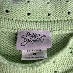 Vintage Floral Embroidered Green Blouse Size XL Photo 1