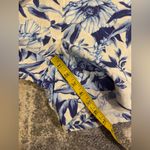 Ellen Tracy  Blue and White Patterned Skorts Photo 6