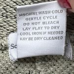 Soft Surroundings  Sweater M Khaki Tan Black Cowl Neck Cotton Blend Pullover Photo 10