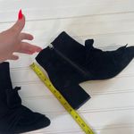 Rebecca Minkoff NWT  Black Suede Lara Bootie Pull on Bow Womens Size 10M Photo 7