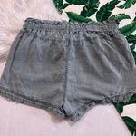 Bella Dahl Ruffle Waist Short in Faded Everglade Photo 4