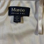 Marée Pour Toi Women's Strapless Lace Floral Corset Top Size 12 NEW White Photo 5