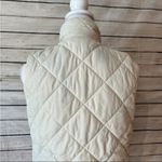 J.Crew Mercantile White/Cream Puffer Vest Size X-Small Photo 4