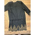 Laurence Kazar #22 Women's Black and Gold Beaded Dress by , Sz: 2X Photo 1