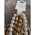 8 Other Reasons Layered Cross Necklace in Gold Womens Collar Beaded Beach Photo 3