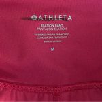 Athleta NWOT  Elation Pant Dressy Jogger Wine Dark Red Coffeeberry Size M Photo 8