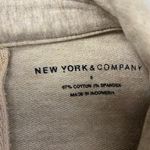 New York & Co. women S cotton blend button up long jacket tan Photo 9