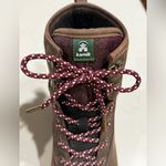 Kamik  Brown Leather Boots with Burgundy Laces Photo 4