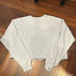 Brandy Melville John galt blue long sleeve graphic shirt Photo 2