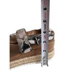 Aerosoles Union Snake Print Leather Platform Sandals Size 6 Photo 6